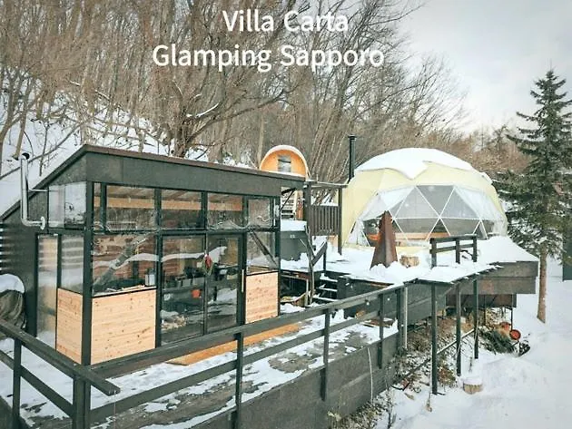 Equipped With Barrel Sauna And Jacuzzi Glamping Villa Carta Sapporo Hokkaido Jpn - Vacation Stay 3011