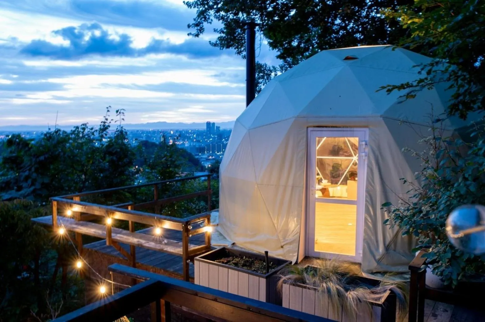 Equipped With Barrel Sauna And Jacuzzi Glamping Villa Carta Sapporo Hokkaido Jpn - Vacation Stay 3011 Casa de hóspedes