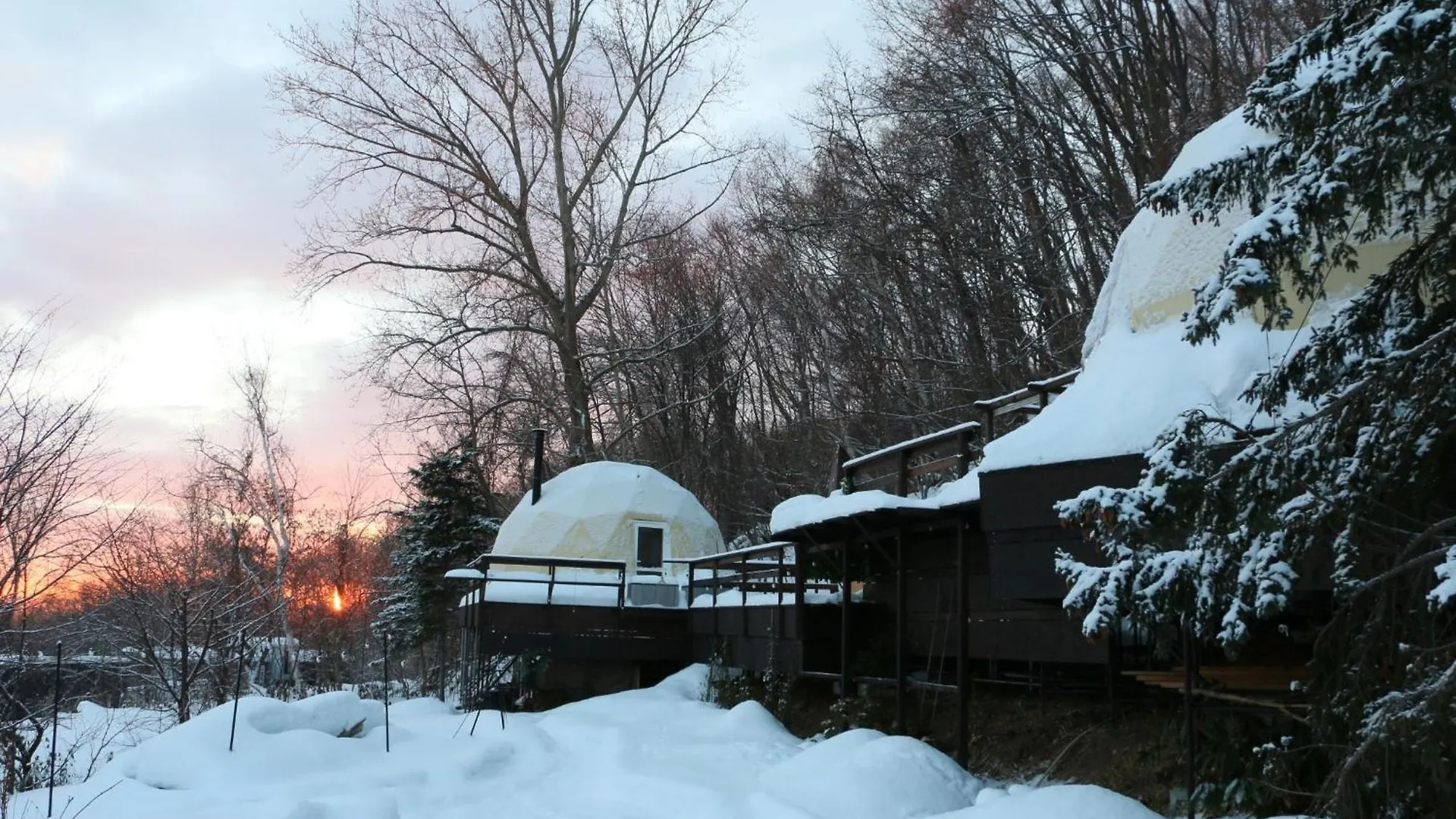 Equipped With Barrel Sauna And Jacuzzi Glamping Villa Carta Sapporo Hokkaido Jpn - Vacation Stay 3011